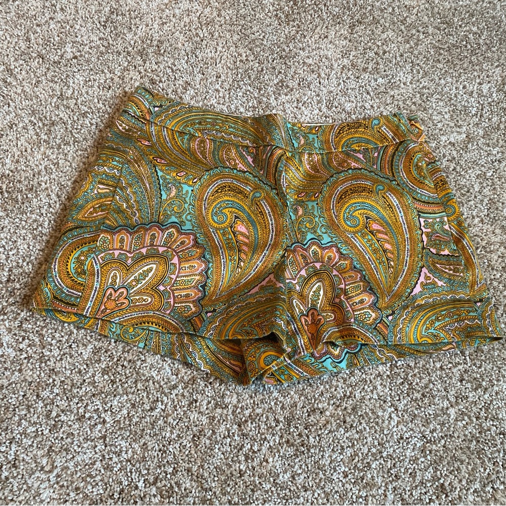 J. Crew chino patterned shorts (Size 0/XS)